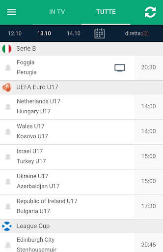 Calcio in TV e Livescore screenshot 4