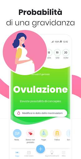 Calendario Mestruale - Ovulazione e Fertilità MIA screenshot 2