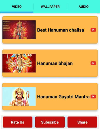 Hanuman chalisa & Bhajan -Audio, Video, Wallpaper screenshot 7