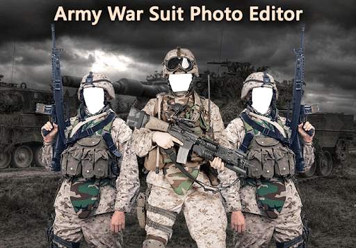 Army War Suit Photo Editor 1 تصوير الشاشة
