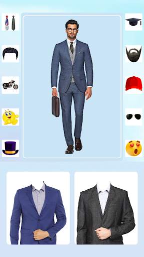 Men Suit Photo Editor - Frames screenshot 4
