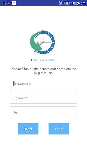 Time Track-Mobile screenshot 1