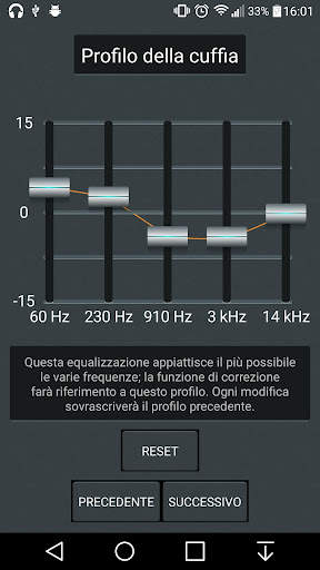 Equalizzatore Cuffie - Musica  screenshot 8
