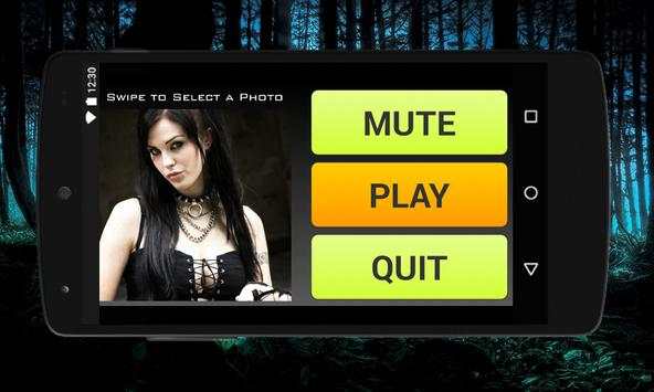 Sexy Gothic Vamp Hot Girls Puzzle screenshot 2