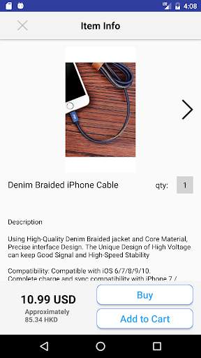 Mobile Cell Phone Accessories screenshot 2