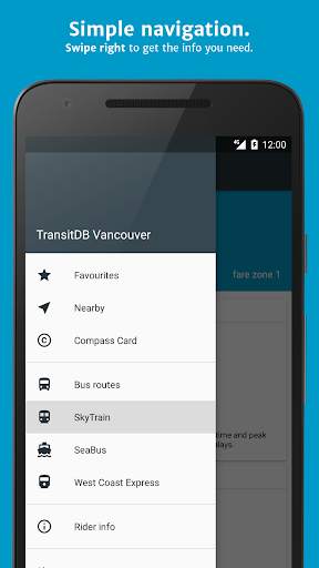 TransitDB Vancouver screenshot 2