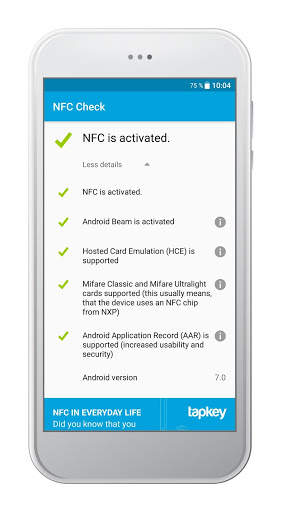 NFC Check by Tapkey screenshot 2