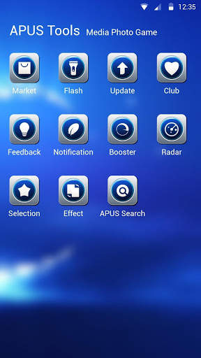 The Moon-APUS Launcher theme screenshot 3