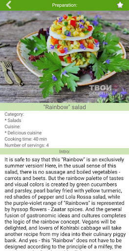 Salad recipes screenshot 4