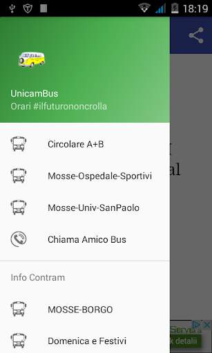 Unicam Bus Camerino Orari screenshot 5