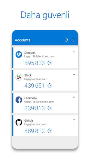 Microsoft Authenticator screenshot 3