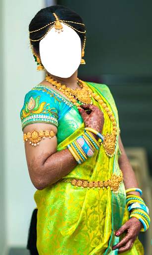 Women Bridal Saree Montage screenshot 4