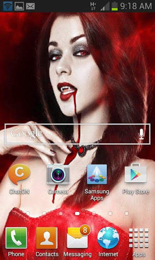 Bloody Vampire Live Wallpaper screenshot 2