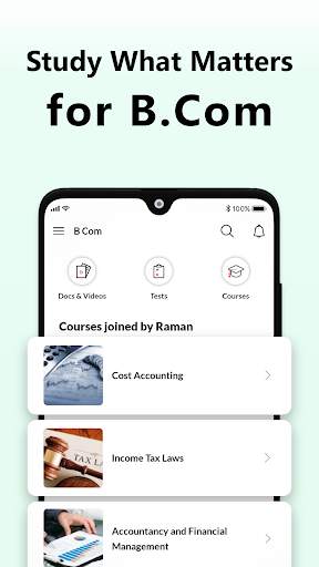 BCom 1st to 3rd year Study App screenshot 1