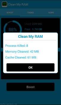 Clean My RAM screenshot 4