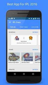 Crazy For IPL 2016 screenshot 1