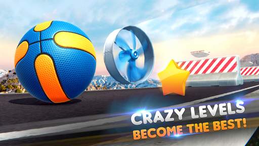 BasketRoll: Rolling Ball Game 4 تصوير الشاشة