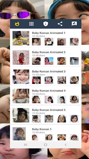 Cute Baby Stickers - WASticker screenshot 3
