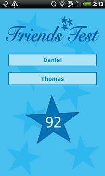 Friends Test screenshot 3