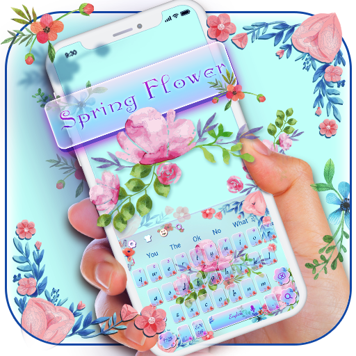 Spring Flowers keyboard icon