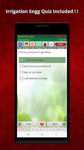 Agriculture Quiz screenshot 5