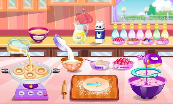Donuts cooking games screenshot 8