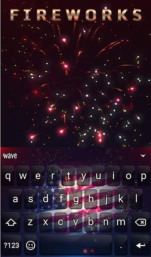 Fireworks Animated Keyboard    स्क्रीनशॉट 2