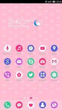 GoCute Free Go Launcher Theme screenshot 4