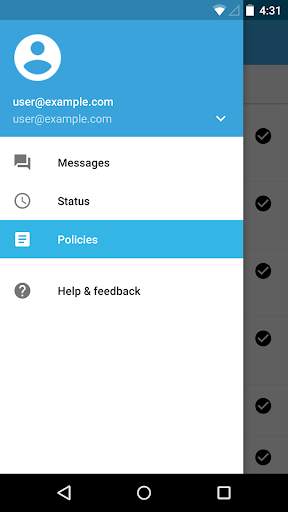 Google Apps Device Policy screenshot 2