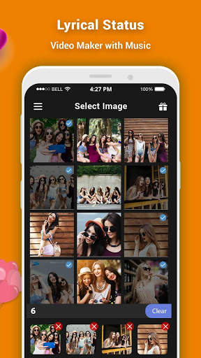 Lyrical Photo Video Status Maker with Music screenshot 3