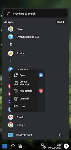Windows 11 Launcher screenshot 6