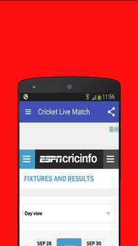 Cricket Live Match screenshot 2
