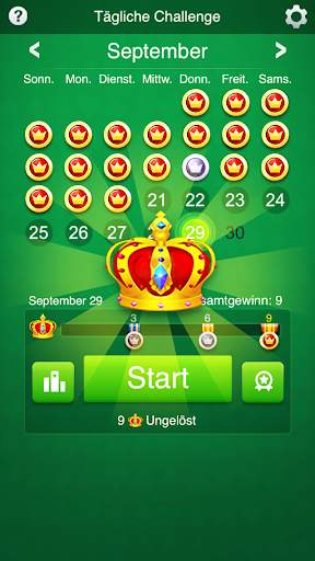 Solitär: Tägliche Challenge screenshot 1