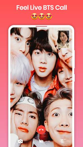 BTS Video Call : Fake Video Call BTS screenshot 2
