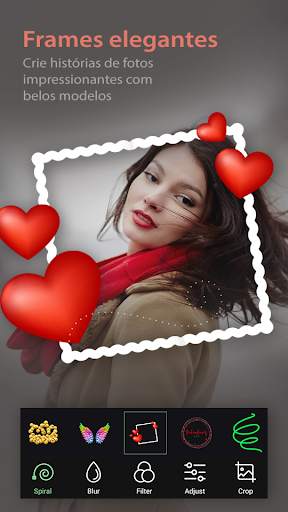 Spiral Photo Editor : Collage & Neon Effects screenshot 5