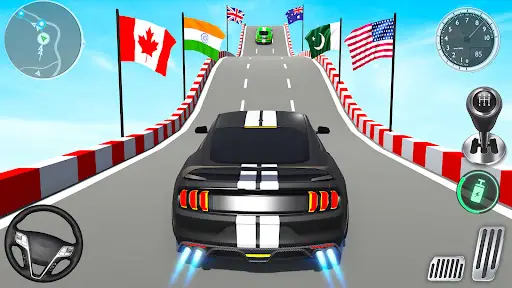 Muscle Car Stunts: Car Games screenshot 1
