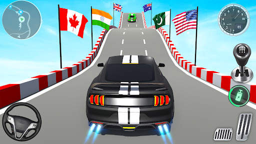 Muscle Car Stunts: Car Games screenshot 1