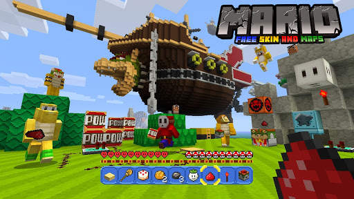 Super Mario world Skin Minecraft PE screenshot 1