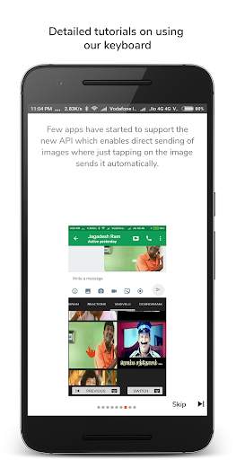 Meme Keyboard:GIF's,Memes for WhatsApp, Messenger. screenshot 7