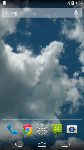 Clouds Video Live Wallpaper screenshot 2