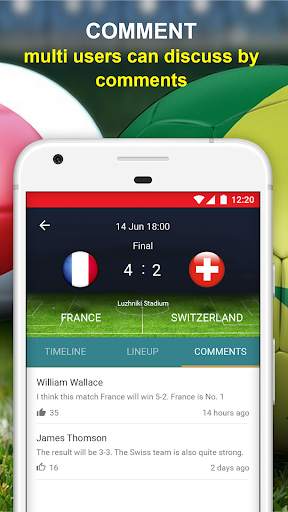 World Cup Russia 2018: Live Scores, goalalert screenshot 6