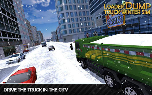 Loader & Dump Truck Winter SIM screenshot 5