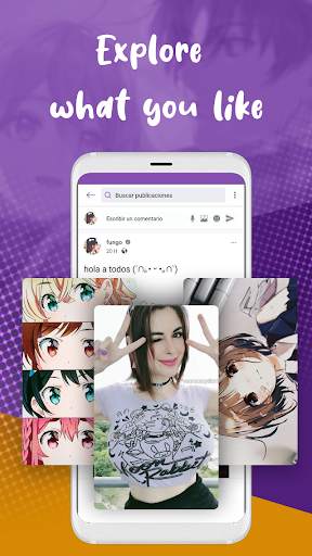 Porupo - Otaku Social Network screenshot 2