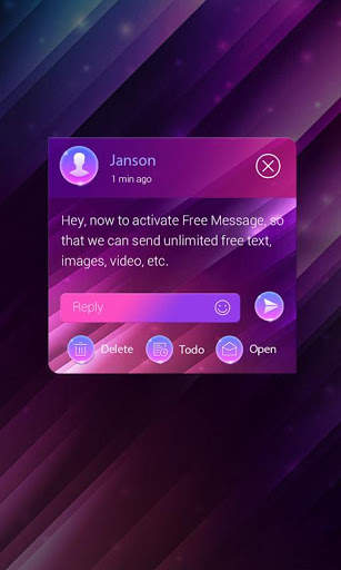 (FREE) GO SMS GRADIENT THEME screenshot 4