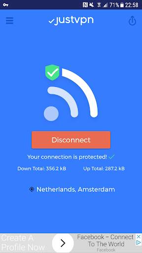 VPN high speed proxy - justvpn screenshot 2