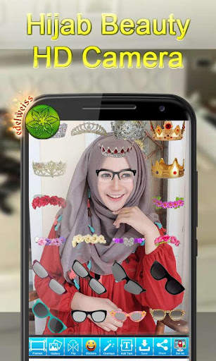 Hijab Beauty HD Camera screenshot 2