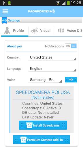 Radardroid Lite International screenshot 3