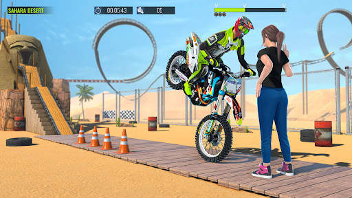 Jeux de Moto: 3D Jeux Course screenshot 5