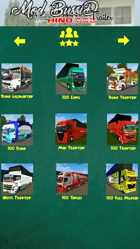 Mod Bussid Truck 700 Trailer screenshot 4