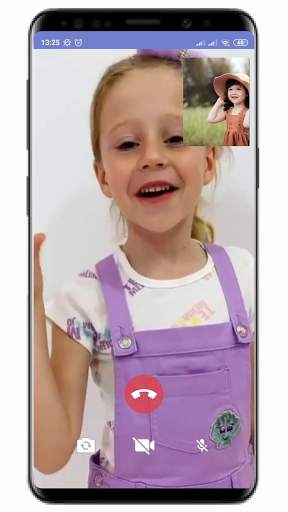 Nastya call you and Chat Simulator Prank screenshot 5